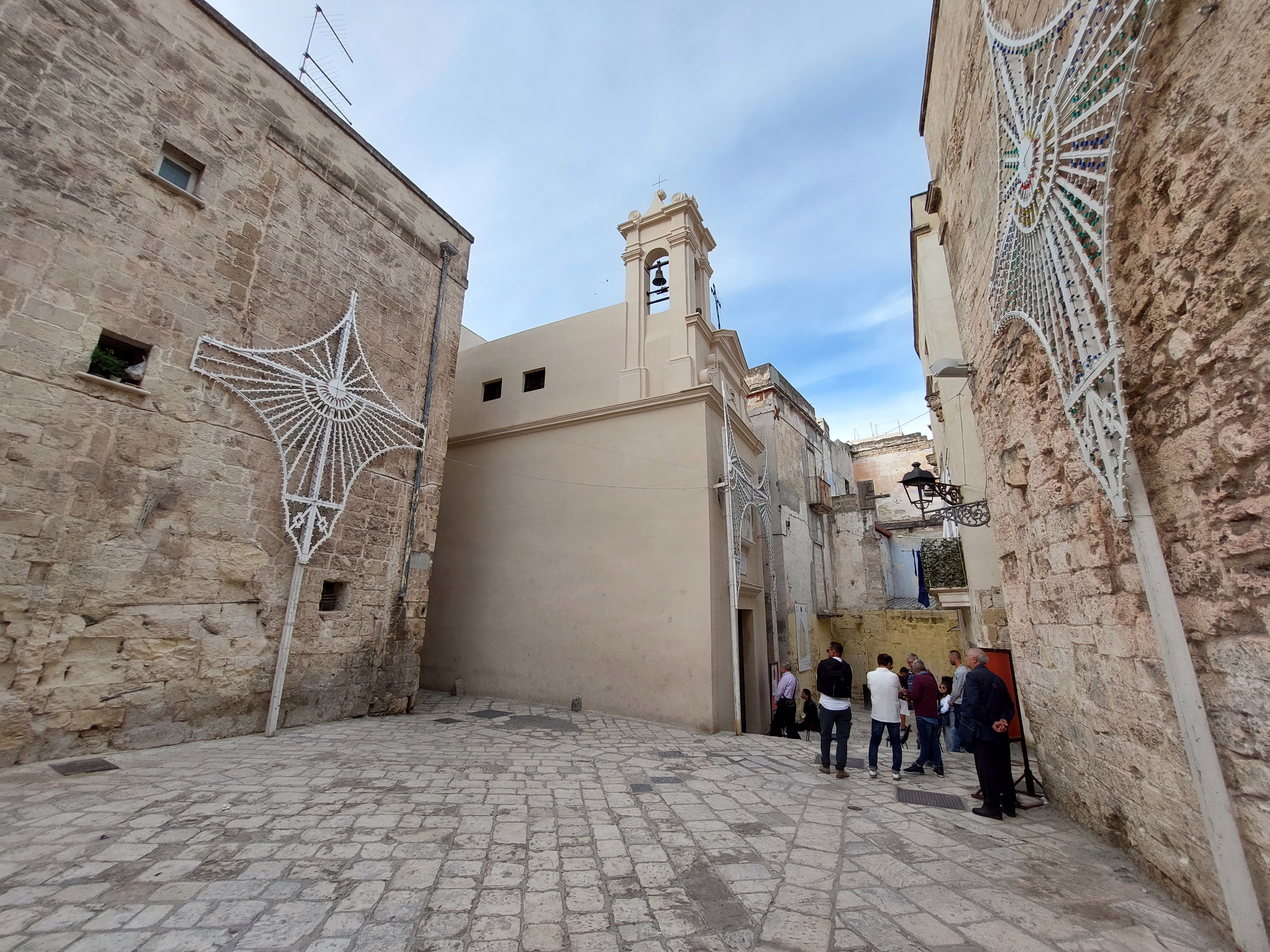Il Santuario dei Santi Medici, nella città vecchia di Taranto